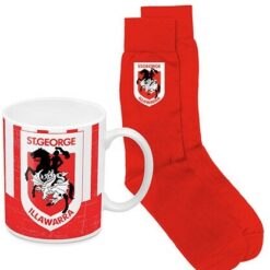 NRL St. George Illawarra Heritage Coffee Mug and Sock Pack