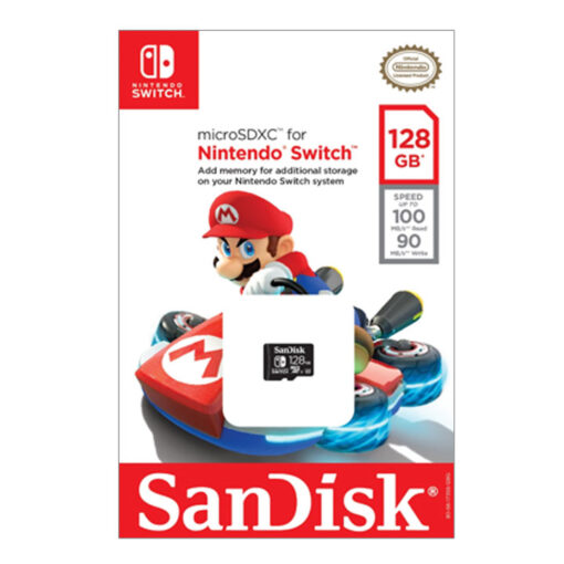 128GB SanDisk Nintendo Switch Memory Card