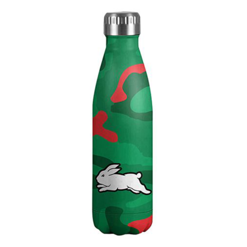 NRL South Sydney Rabbitohs Stainless Steel Drink Bottle