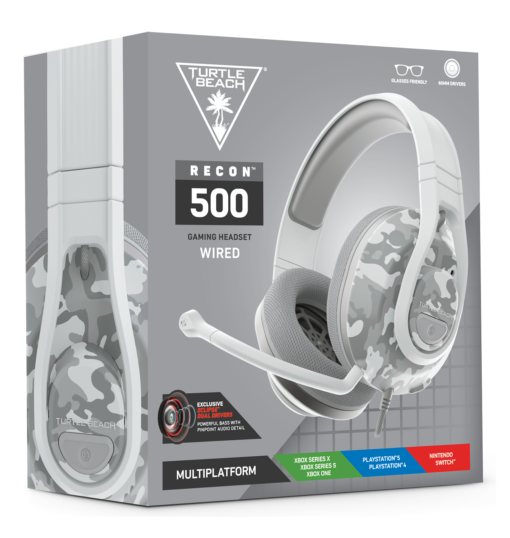 Turtle Beach® Recon™ 500 Wired Multiplatform Gaming Headset Arctic Camo - Image 3